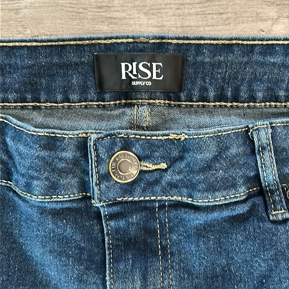 RISE curvy bootcut boot cut jeans size 17